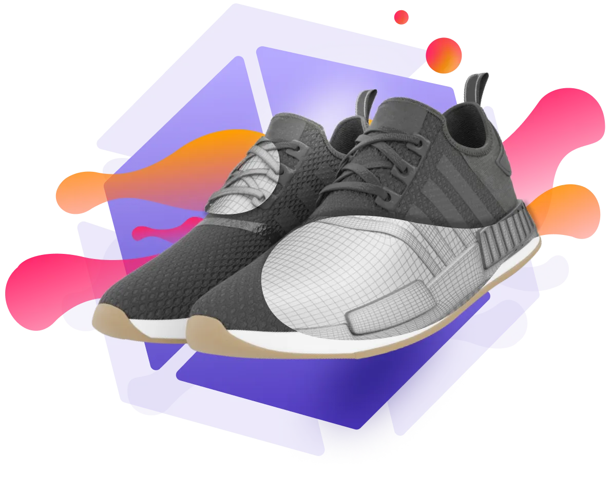 Landing Page-Innovation in 3d-Shoes
